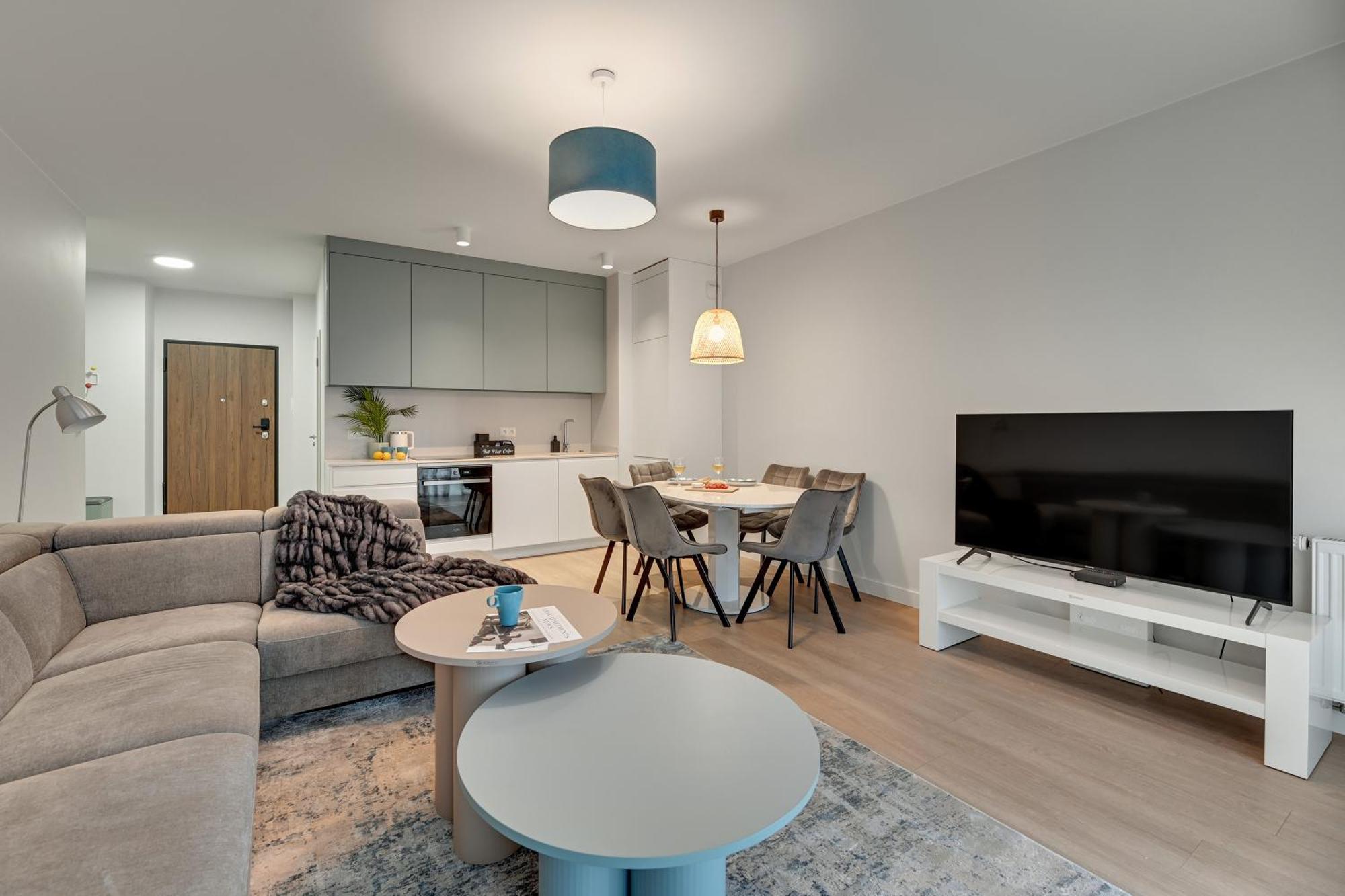 Scala City Center Apartments With Parking By Lion Apartments Gdansk Exterior foto