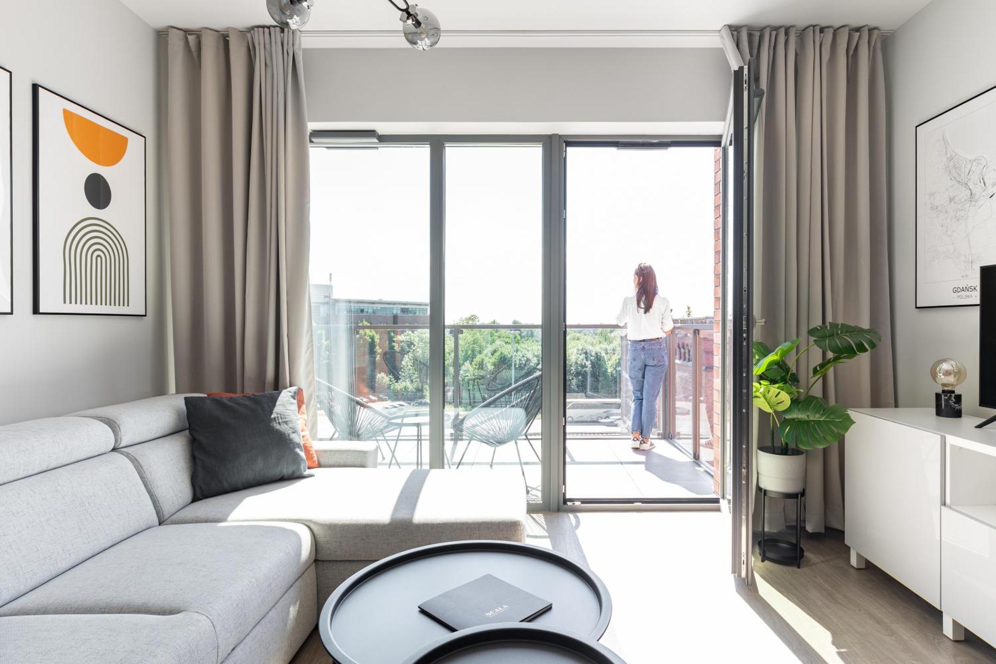Scala City Center Apartments With Parking By Lion Apartments Gdansk Exterior foto