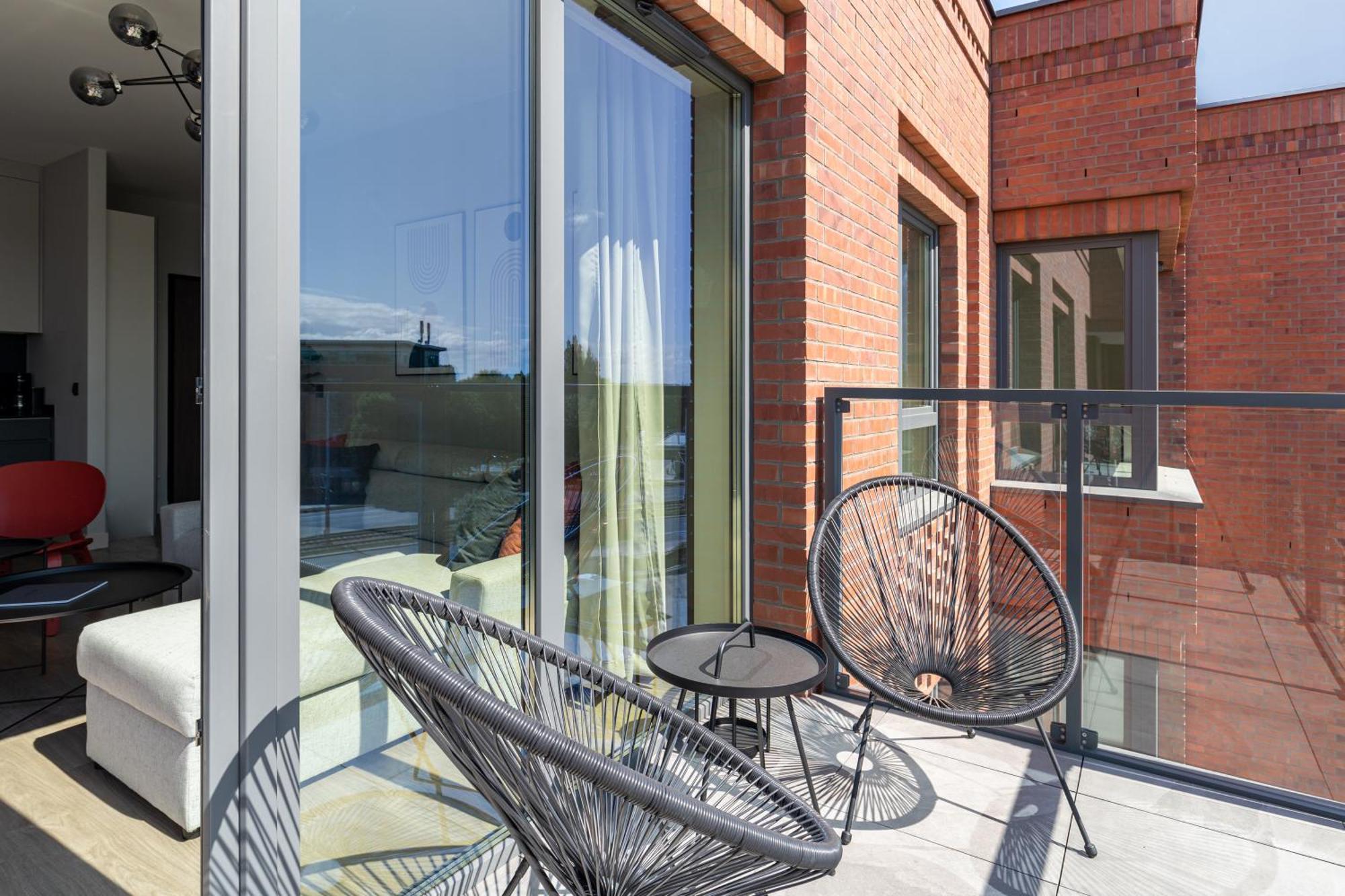 Scala City Center Apartments With Parking By Lion Apartments Gdansk Exterior foto